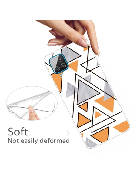 Cover Galaxy A12 TPU Marmo | Melacompro