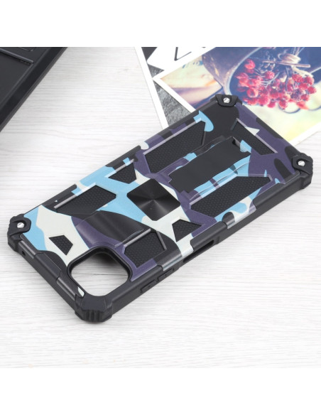 Cover Galaxy A22 5G Antiurto Mimetico Blu Navy Blu | Melacompro