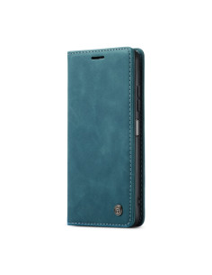 Cover Galaxy A22 5G Pelle Portafoglio Blu | Melacompro 2