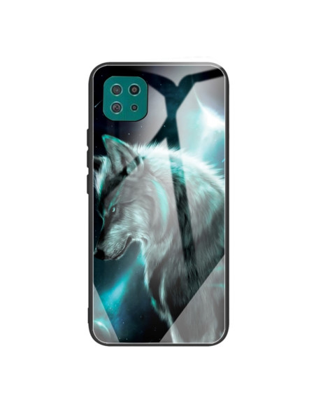 Cover Galaxy A22 5G Glass Leone Wolf | Melacompro