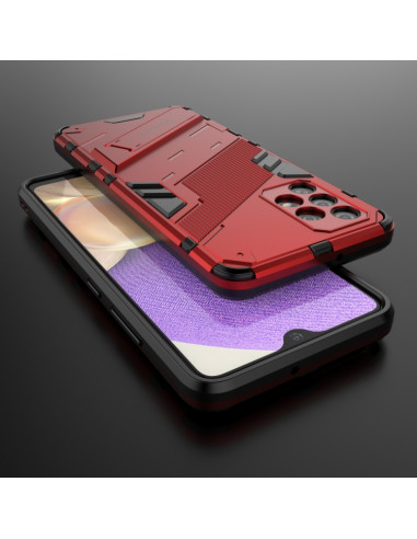 Cover Galaxy A32 4G Antiurto Verde Menta Rosso | Melacompro