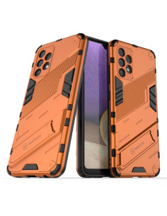 Cover Galaxy A32 4G Antiurto Verde Menta Arancione | Melacompro 2