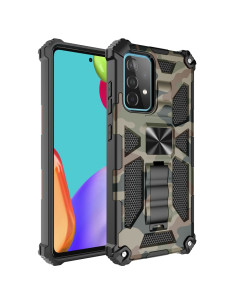 Cover Galaxy A32 4G TPU + PC Antiurto Verde Menta Army Verde