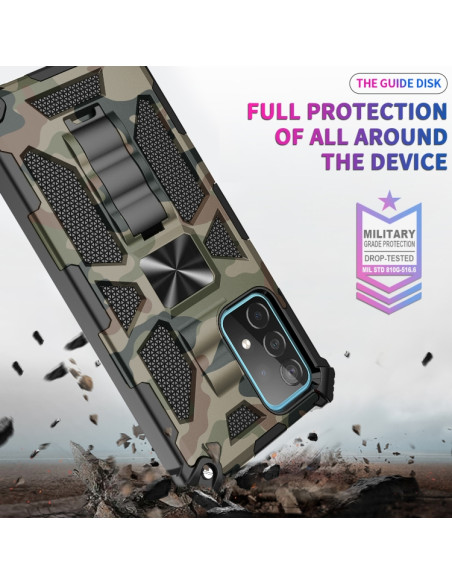 Cover Galaxy A32 4G Antiurto Verde Menta Army Verde | Melacompro