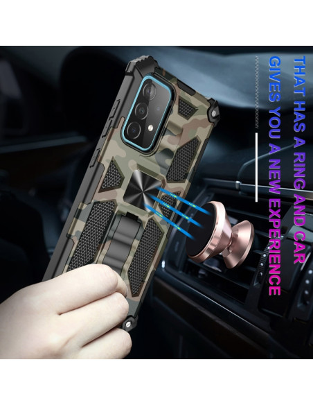 Cover Galaxy A32 4G Antiurto Verde Menta Army Verde | Melacompro