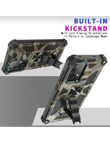 Cover Galaxy A32 4G Antiurto Verde Menta Army Verde | Melacompro