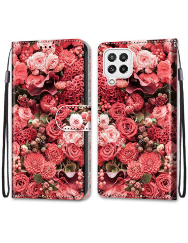 Cover Galaxy A22 4G PU Leather Portafoglio | Melacompro