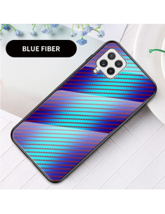 Cover Galaxy A22 4G Fibra di Carbonio Blu | Melacompro 2