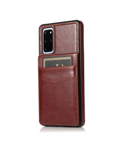 Cover Galaxy S20 Plus PC + TPU Marrone | Melacompro 2