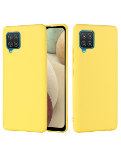Cover Galaxy A22 4G Silicone Giallo Antiurto