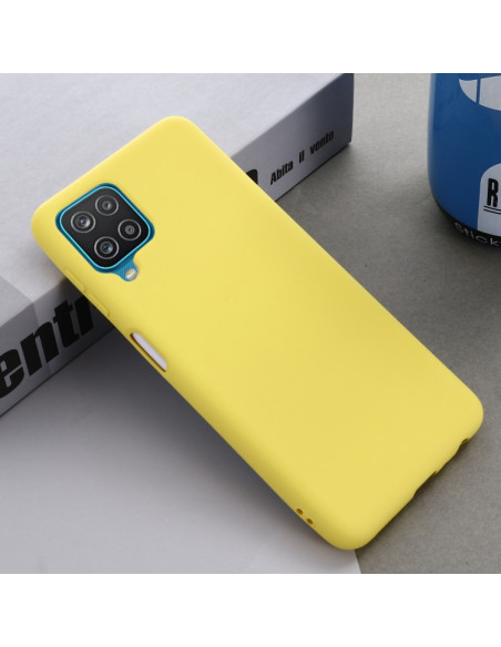 Cover Galaxy A22 4G Silicone Giallo | Melacompro