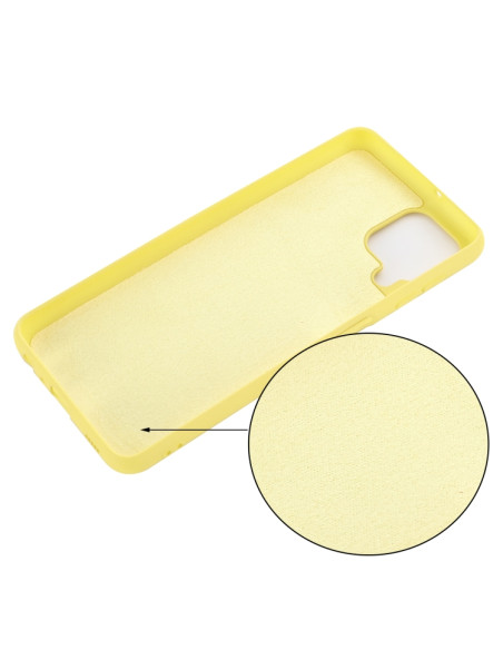 Cover Galaxy A22 4G Silicone Giallo | Melacompro