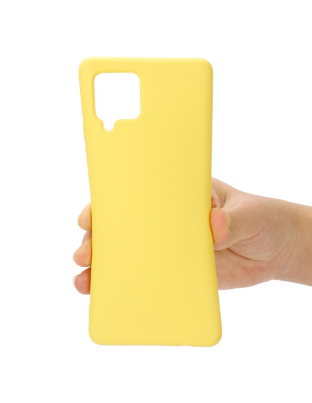 Cover Galaxy A22 4G Silicone Giallo | Melacompro