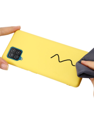 Cover Galaxy A22 4G Silicone Giallo | Melacompro