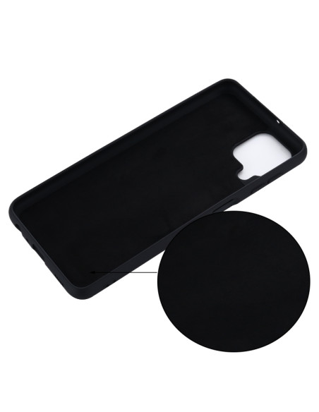 Cover Galaxy A22 4G Silicone Giallo Nero | Melacompro