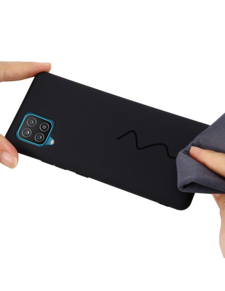 Cover Galaxy A22 4G Silicone Giallo Nero | Melacompro