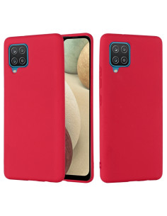 Cover Galaxy A22 4G Silicone Giallo Antiurto Rosso