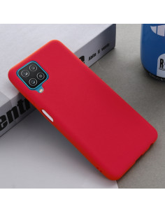 Cover Galaxy A22 4G Silicone Giallo Rosso | Melacompro 2