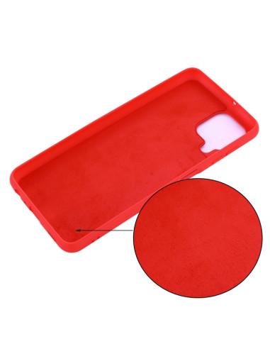 Cover Galaxy A22 4G Silicone Giallo Rosso | Melacompro