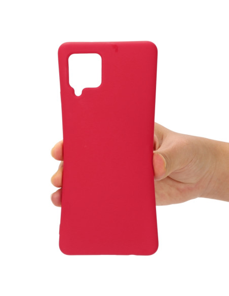 Cover Galaxy A22 4G Silicone Giallo Rosso | Melacompro