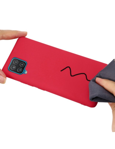 Cover Galaxy A22 4G Silicone Giallo Rosso | Melacompro