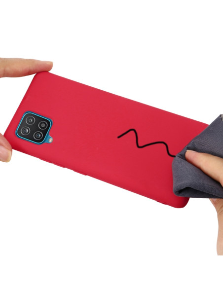 Cover Galaxy A22 4G Silicone Giallo Rosso | Melacompro