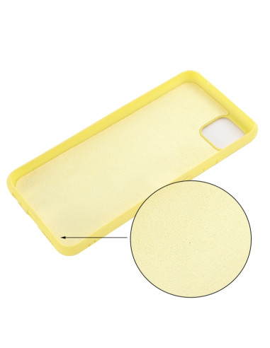 Cover Galaxy A22 5G Silicone Giallo | Melacompro