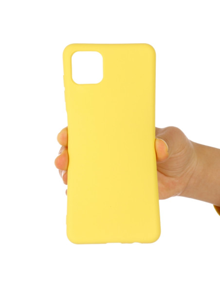 Cover Galaxy A22 5G Silicone Giallo | Melacompro