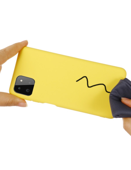 Cover Galaxy A22 5G Silicone Giallo | Melacompro