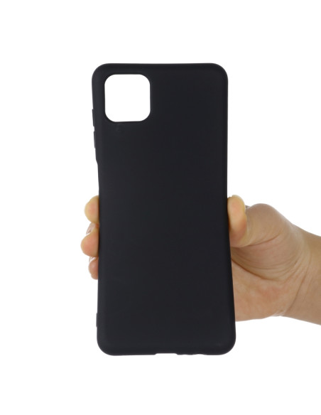 Cover Galaxy A22 5G Silicone Giallo Nero | Melacompro