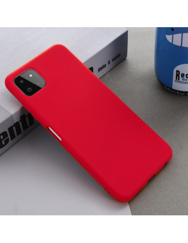 Cover Galaxy A22 5G Silicone Giallo Rosso | Melacompro