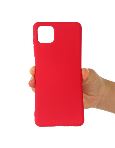 Cover Galaxy A22 5G Silicone Giallo Rosso | Melacompro