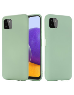 Cover Galaxy A22 5G Silicone Giallo Antiurto Verde