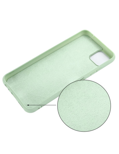 Cover Galaxy A22 5G Silicone Giallo Verde | Melacompro