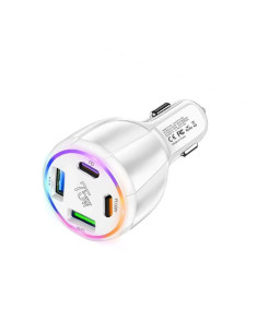 Caricabatterie Auto 75W 4 Porte USB-C | Melacompro