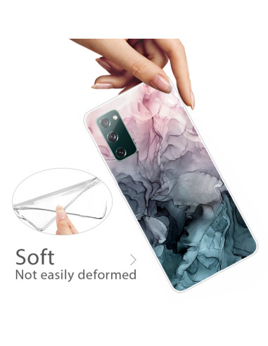 Cover Galaxy S20 FE TPU Marmo Rosa | Melacompro