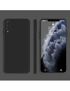 Cover Galaxy A50 Silicone Nero Antiurto