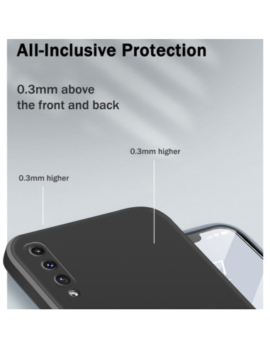 Cover Galaxy A50 Silicone Nero | Melacompro
