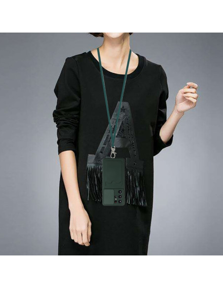 Cover Galaxy S21 Ultra Marmo Blu TPU Deep Verde | Melacompro