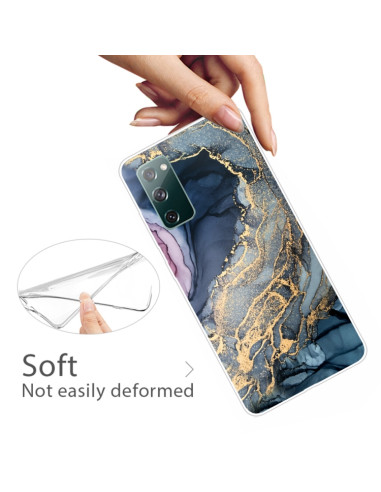 Cover Galaxy S20 FE TPU Marmo Oro | Melacompro