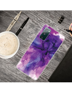 Cover Galaxy S20 FE TPU Antiurto Marmo Astratto