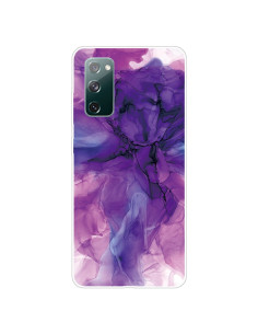 Cover Galaxy S20 FE TPU Marmo Viola | Melacompro 2