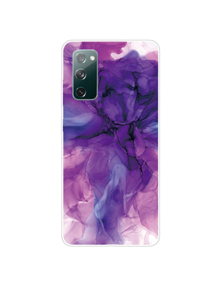 Cover Galaxy S20 FE TPU Marmo Viola | Melacompro