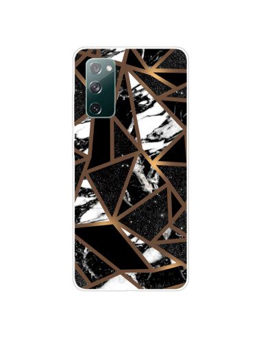 Cover Galaxy S20 FE TPU Marmo Nero | Melacompro