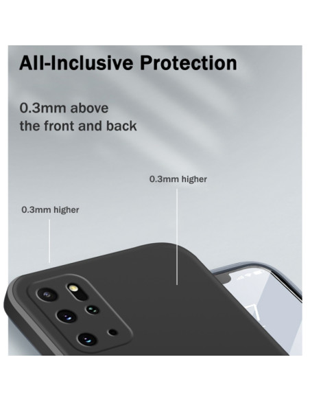 Cover Galaxy S20+ Silicone Viola Rosso | Melacompro