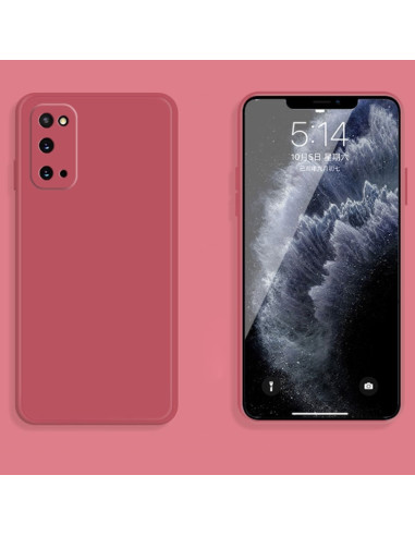 Cover Galaxy S20 Silicone Verde Matcha Rosso | Melacompro