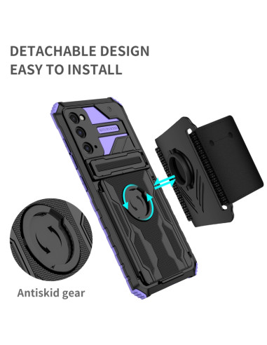 Cover Galaxy S20 FE Antiurto Rosa Viola | Melacompro