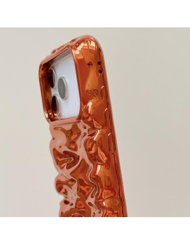 Cover iPhone 17 Pro Epoxy Acrylic TPU Rosa | Melacompro