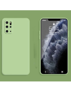 Cover Galaxy S20+ Silicone Viola Matcha Verde | Melacompro 2