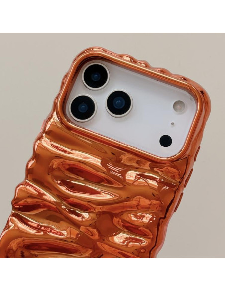 Cover iPhone 17 Pro Epoxy Acrylic TPU Rosa | Melacompro